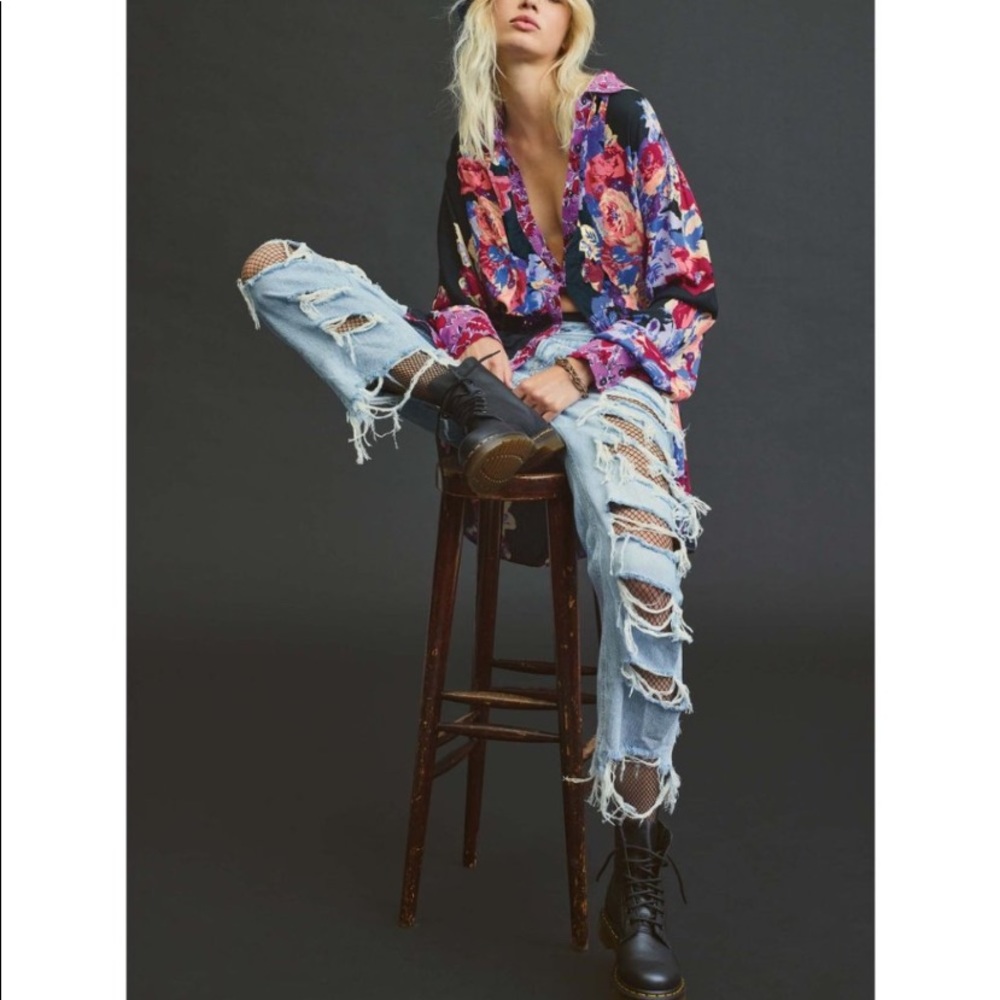 FREE PEOPLE “BRUNCH A BRUNCH”TUNIC/ LAST ONE NO OFFERS - Picture 5 of 10